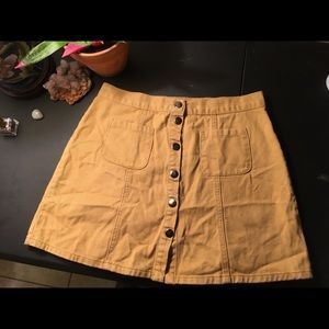BDG Snap Up Circle Skirt